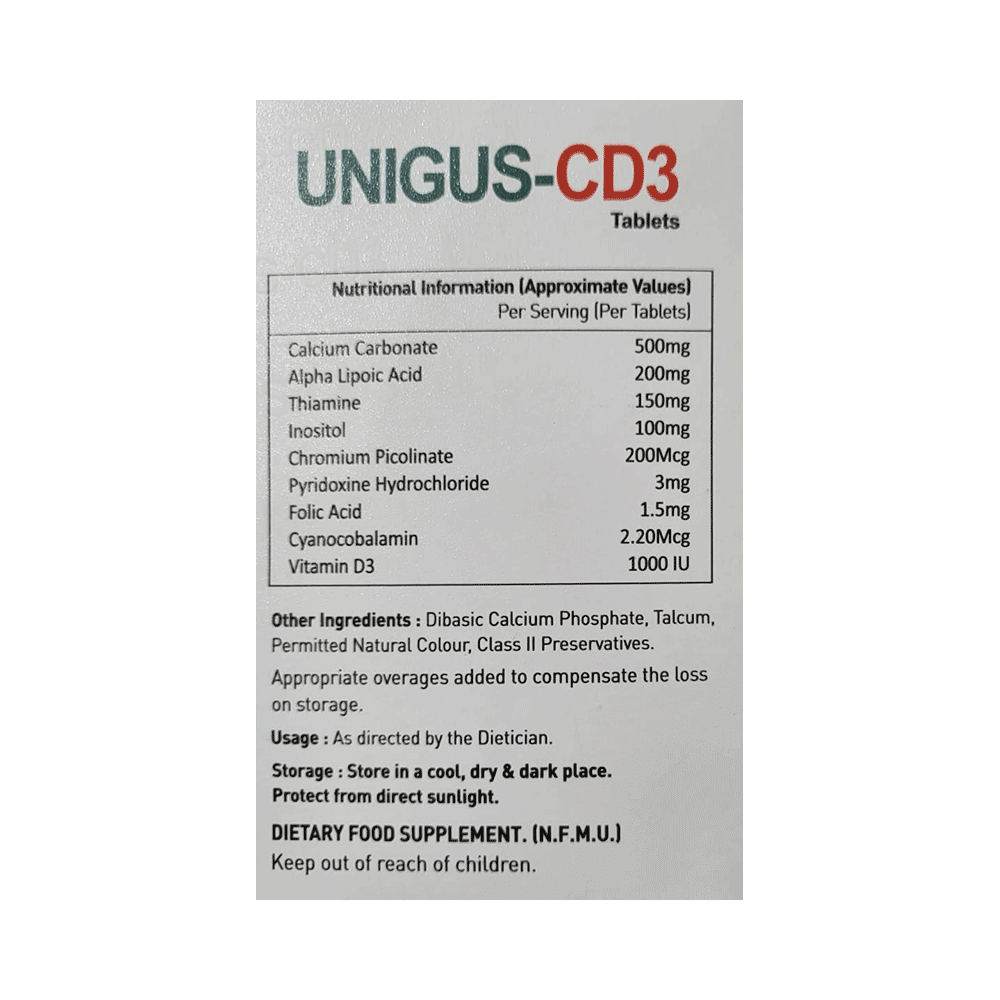 Unigus-CD3 Tablet - Image 2