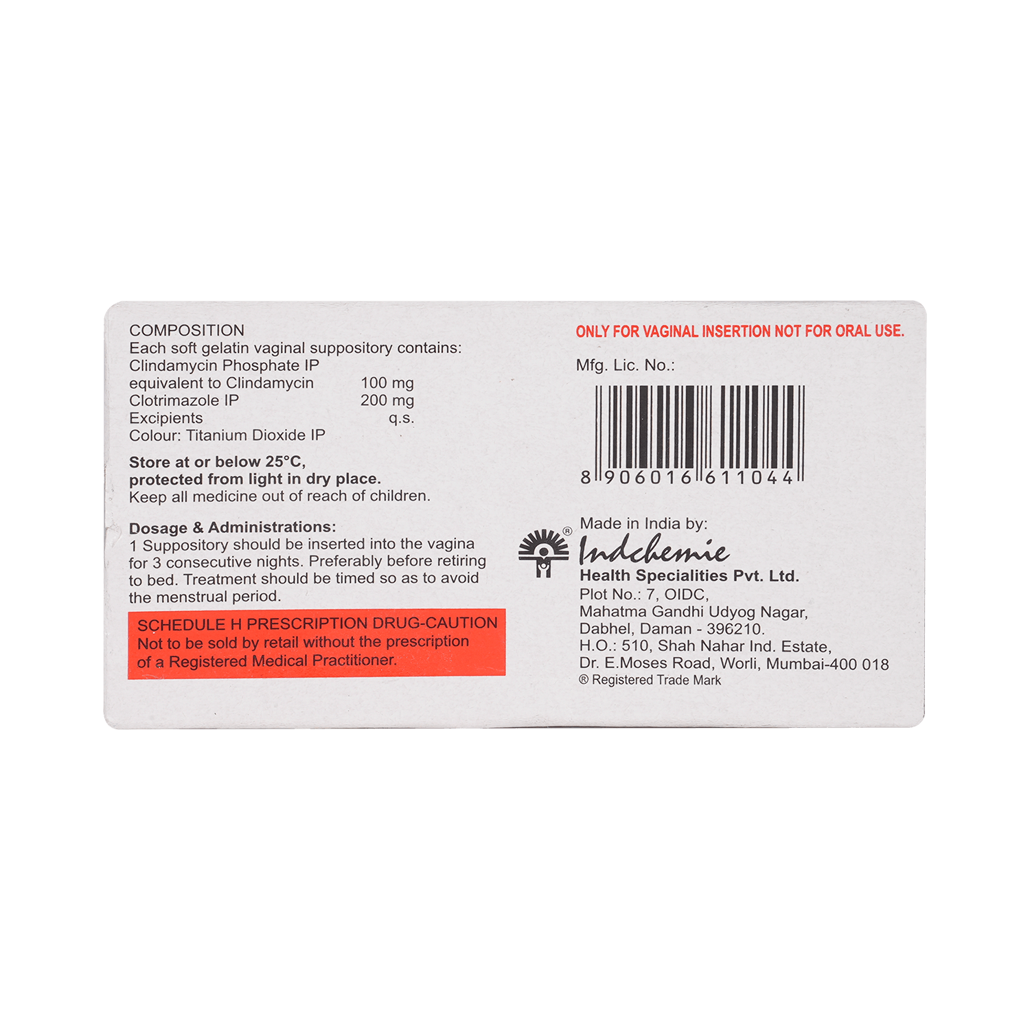 3 Nite Vaginal Suppository - Image 3