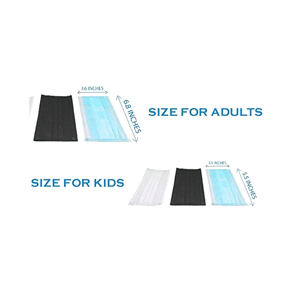 Fine Morning Pharma Kids Safe X Disposable 3 Ply Surgical Face Mask for Children with Nose Pin & Soft Ear Loops - Image 8