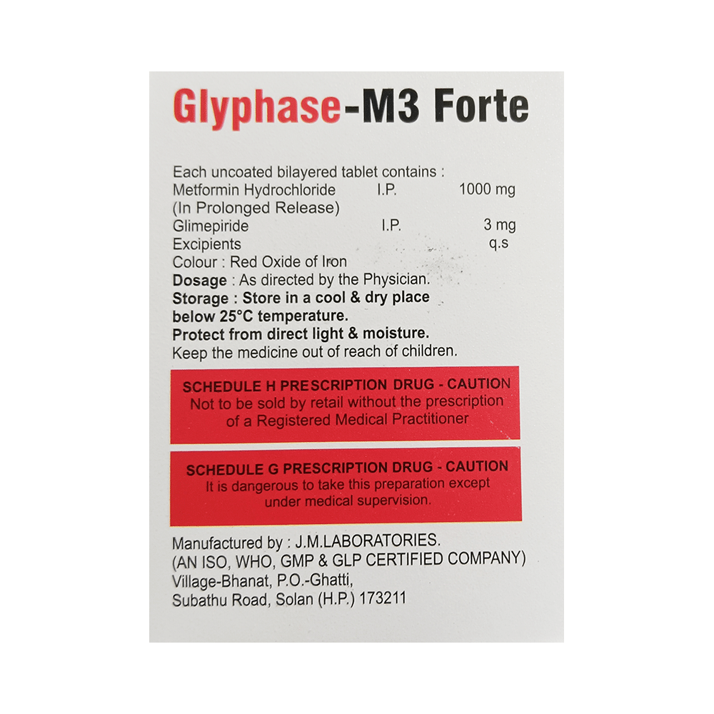 Glyphase M3 Forte Tablet PR - Image 2