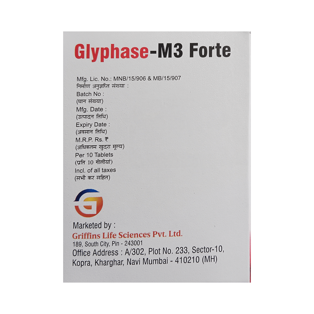 Glyphase M3 Forte Tablet PR - Image 3