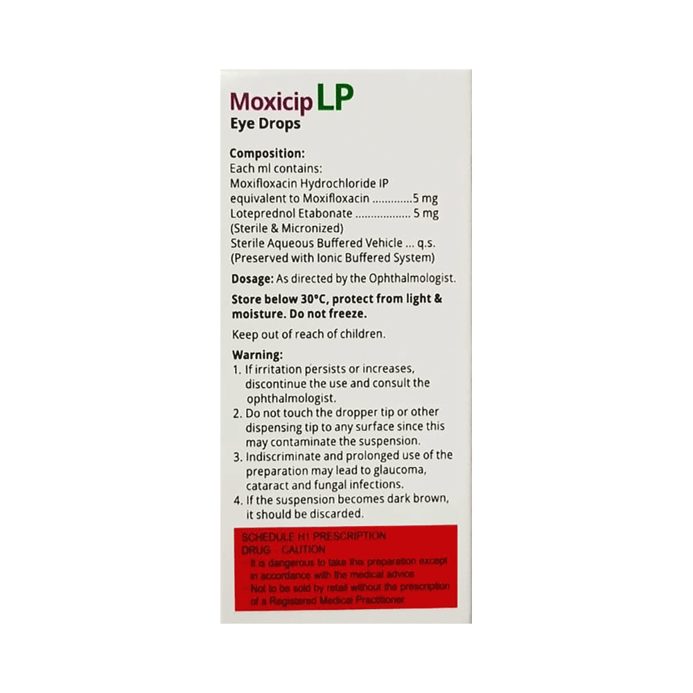 Moxicip LP Eye Drop - Image 2