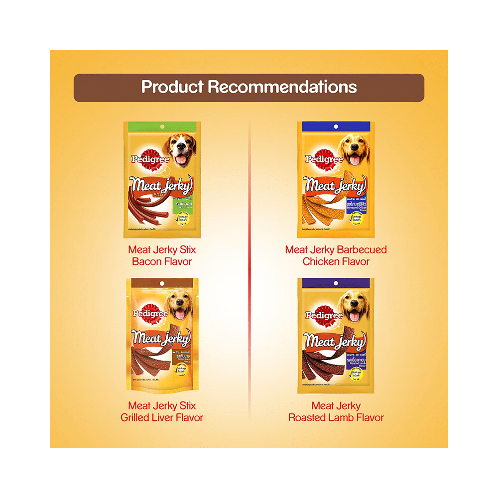 Pedigree Meat Jerky Adult Dog Treat Grilled Liver Flavor - Image 6