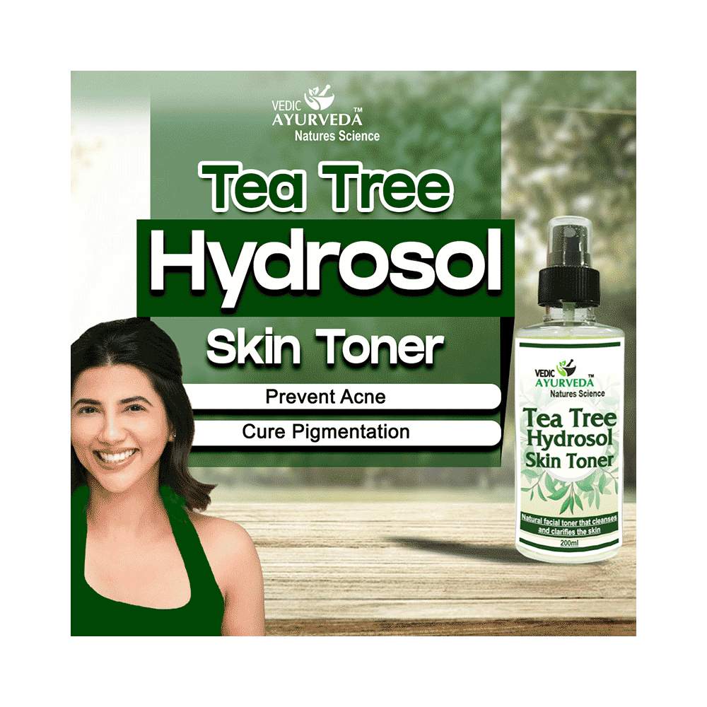 Vedic Ayurveda Tea Tree Hydrosol Skin Toner - Image 9