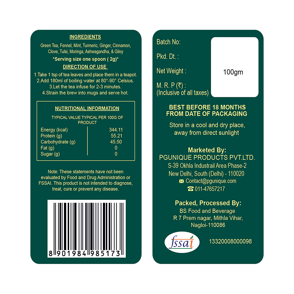 Pg Immunity Booster Tea - Image 2