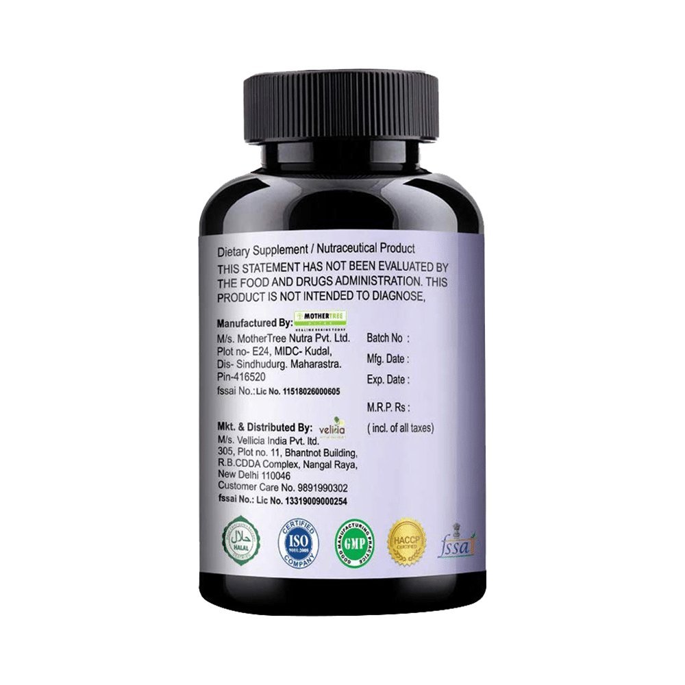 Velicia Moringa Leaf Extract 500mg Veg Capsule - Image 3