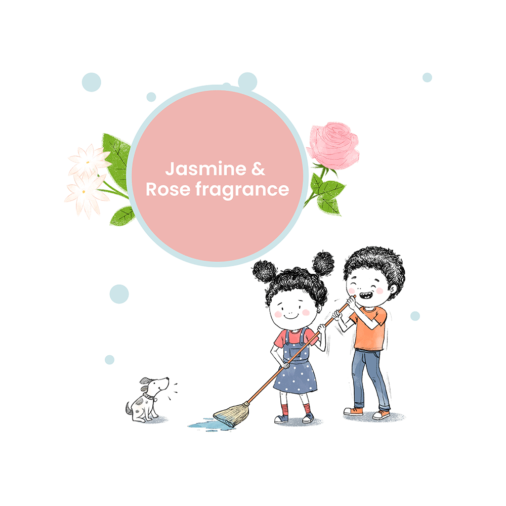 Koparo Jasmine and Rose Floor Cleaner (750ml Each) - Image 4