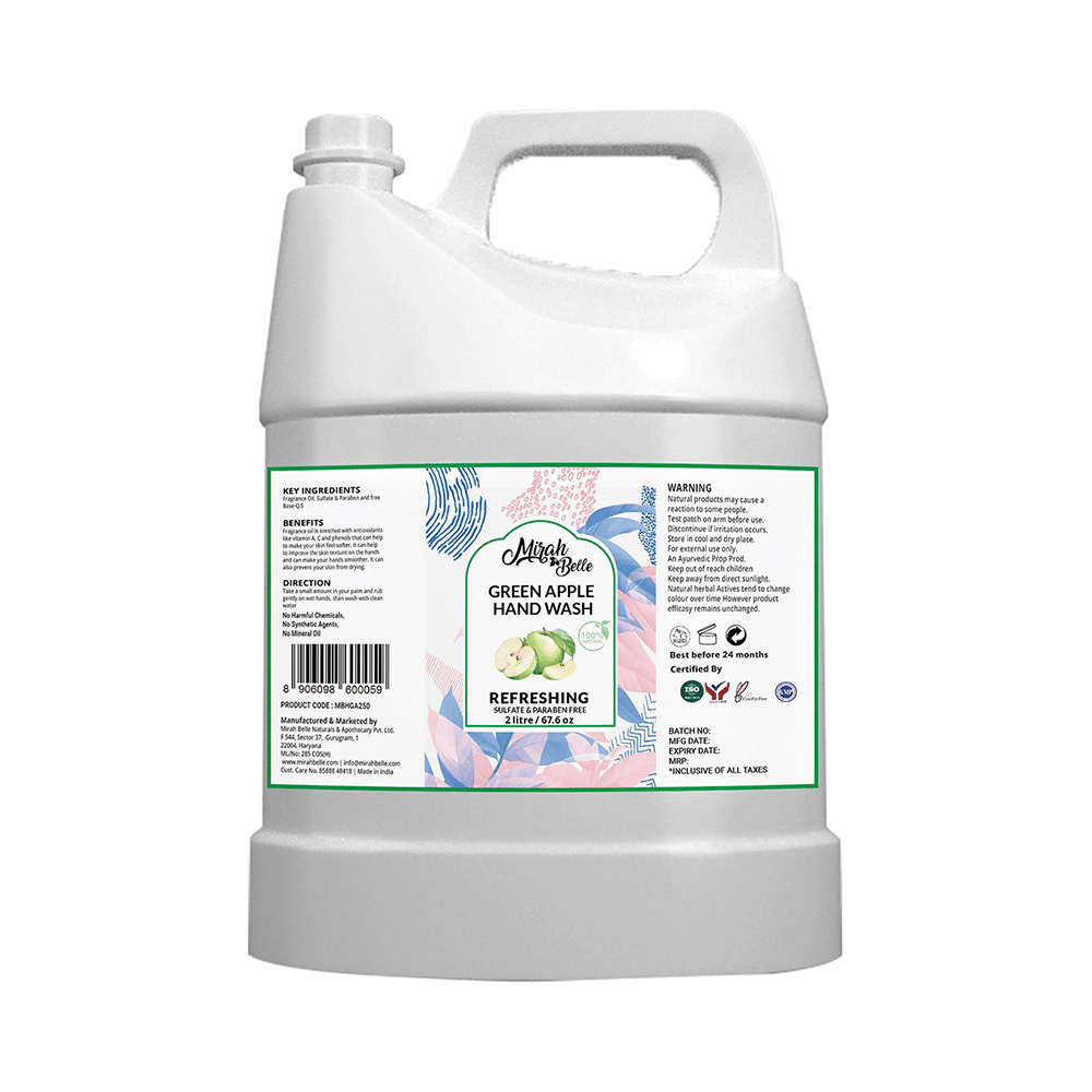 Mirah Belle Green Apple Hand Wash - Image 1