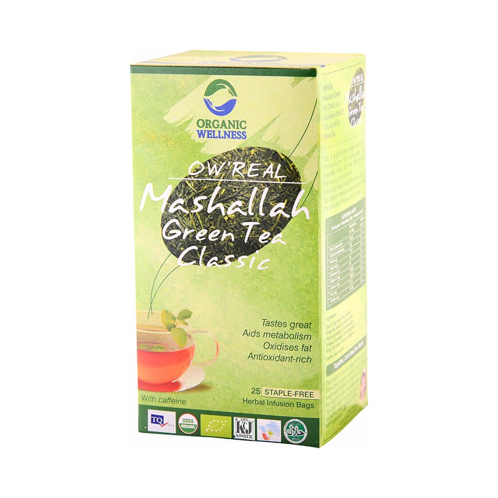 Organic Wellness OW' Real Mashallah Green Tea Classic - Image 3