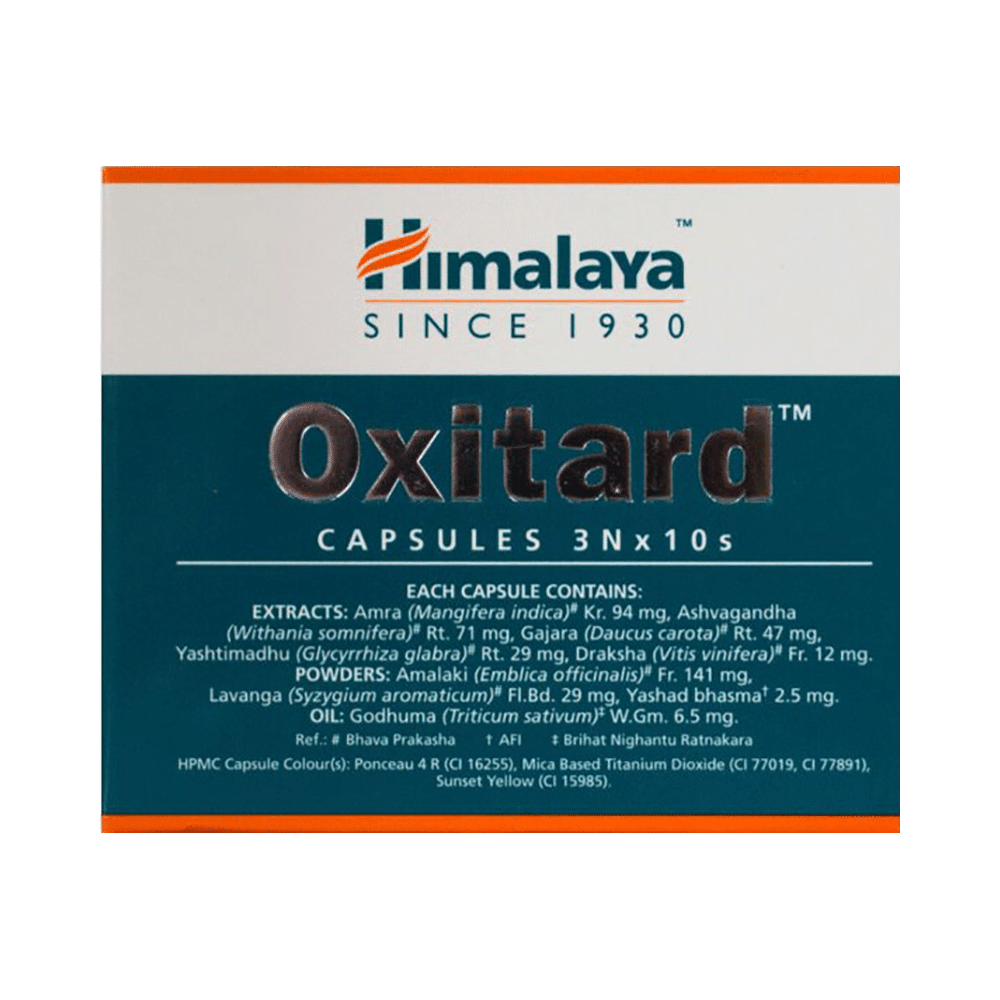 Himalaya Oxitard Capsule | Natural Antioxidant - Image 2