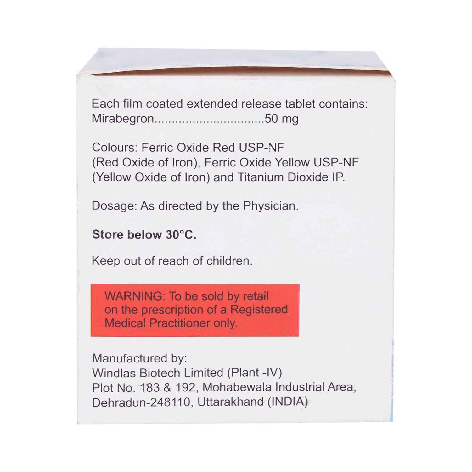 Mirakem 50mg Tablet - Image 3