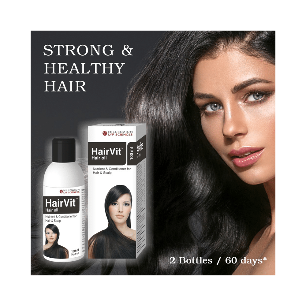 Millennium Herbal Care New HairVit Oil (100ml Each) - Image 4