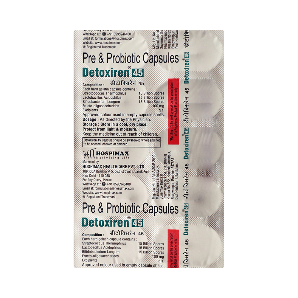 Detoxiren 45 Capsule - Image 3