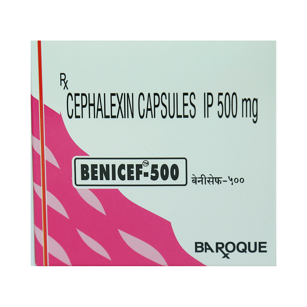 Benicef 500mg Capsule