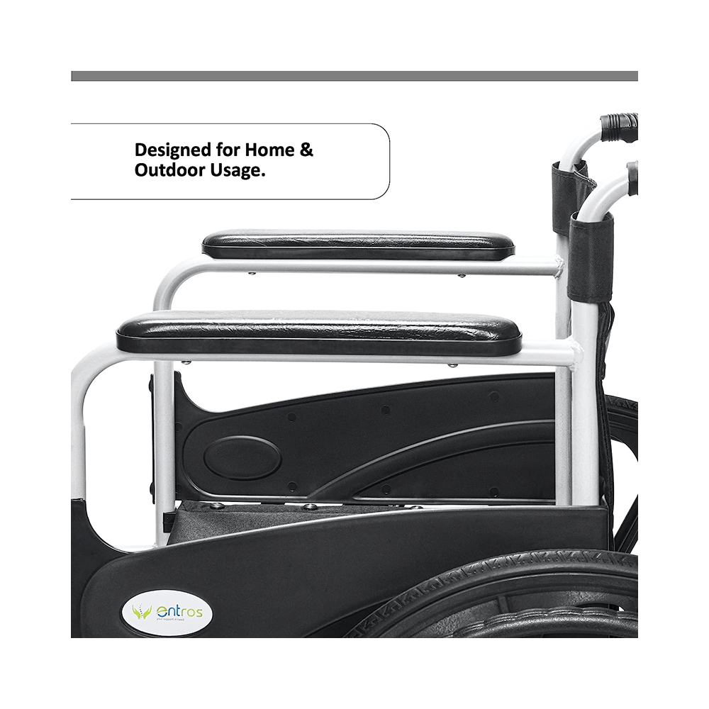 Entros  875S Liberty Foldable Wheelchair - Image 4