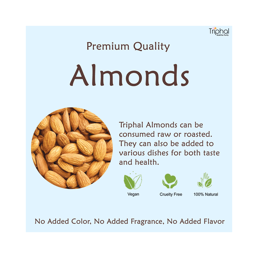 Triphal 100% Natural California Almonds for Immunity & Weight Management - Image 4