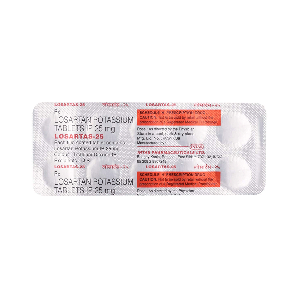 Losartas 25 Tablet - Image 3