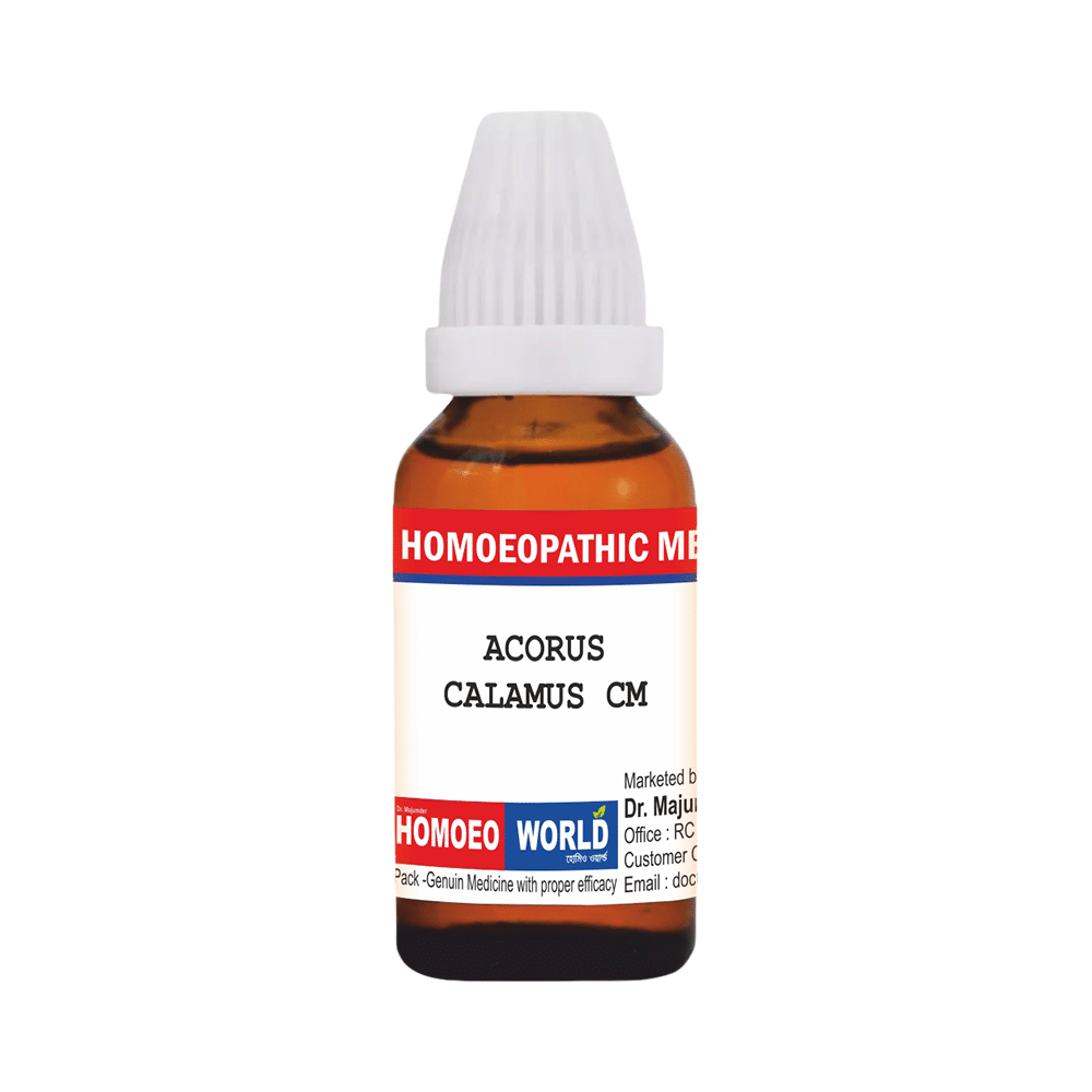 Dr. Majumder Homeo World Acorus Calamus Dilution (30ml Each) CM - Image 1