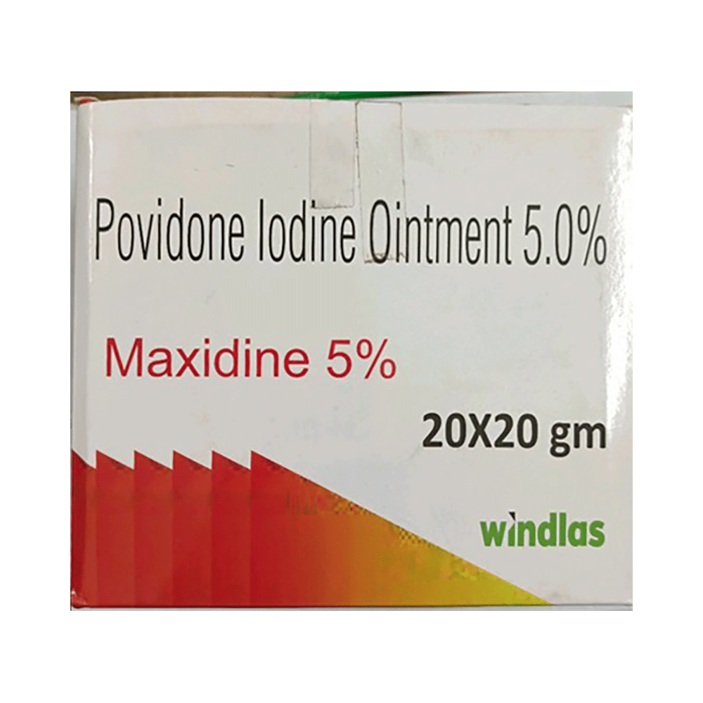 Maxidine 5% Ointment - Image 1