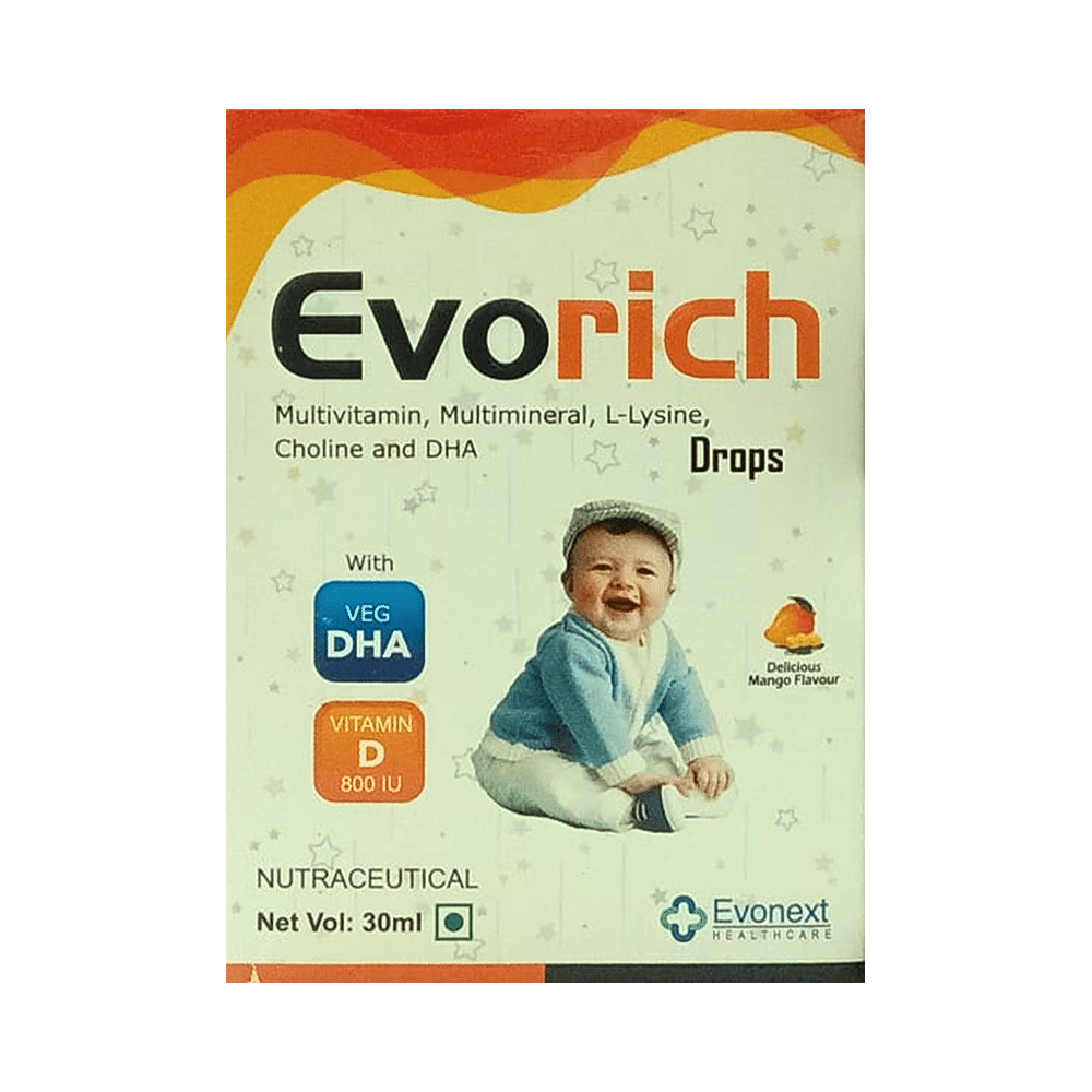 Evorich Oral Drops Delicious Mango - Image 1