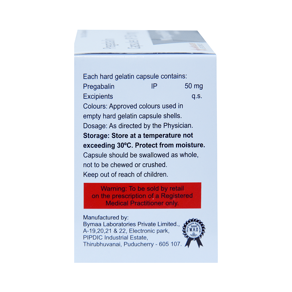 Miragalin 50mg Capsule - Image 2