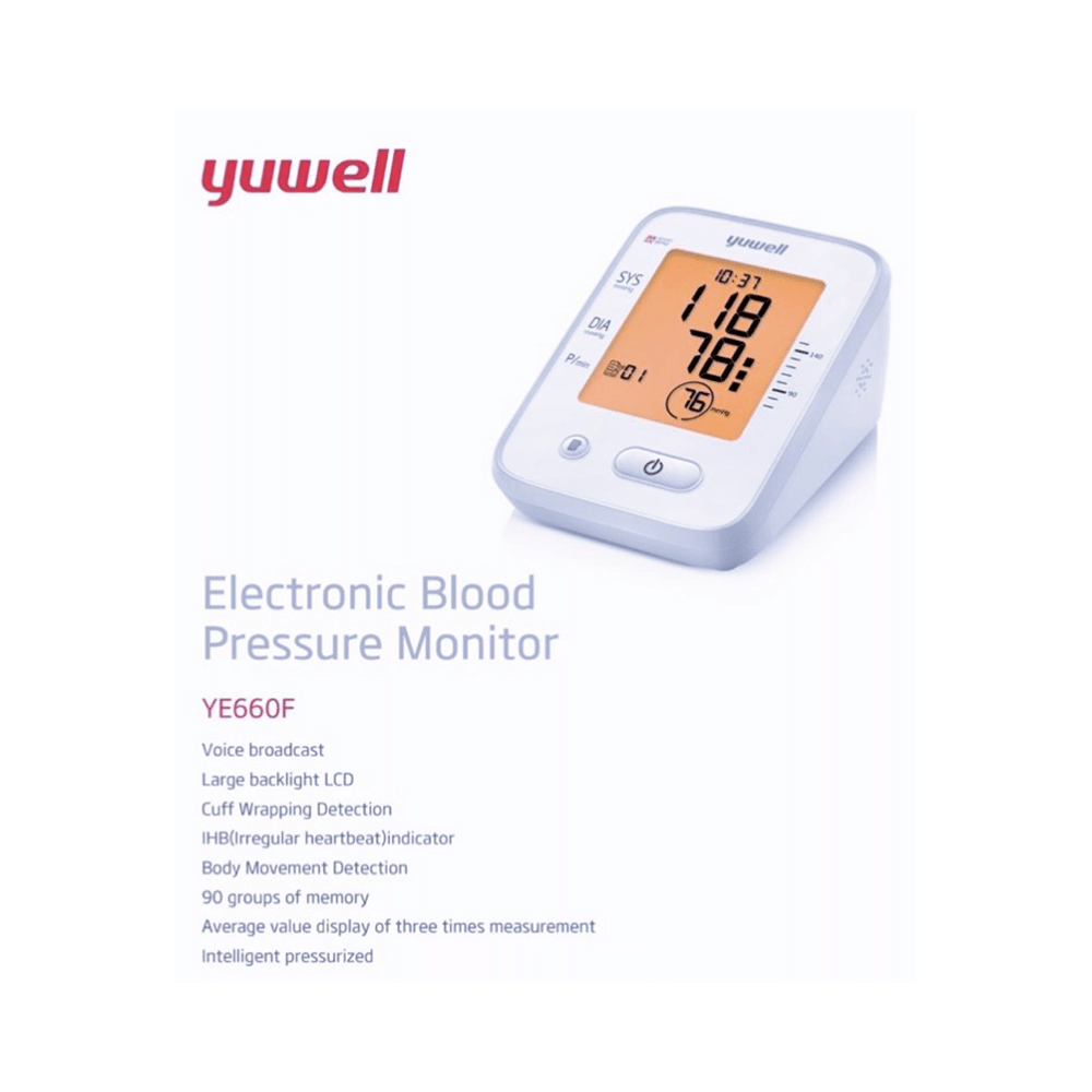 Yuwell YE660F Digital BP Monitor - Image 2