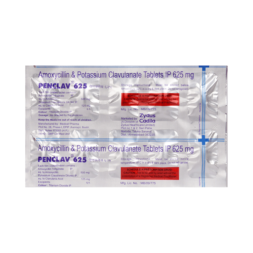 Penclav 625 Tablet - Image 4