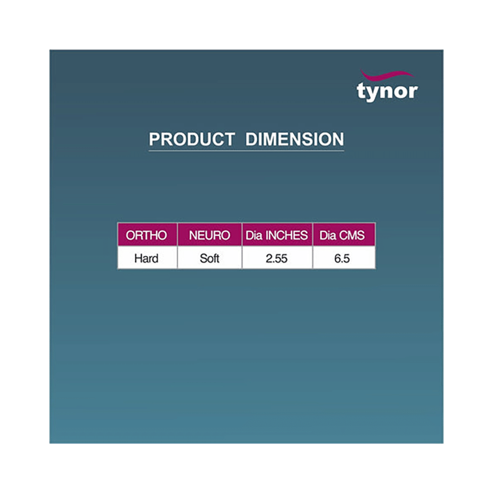 Tynor Super Exercising Gel Ball Universal Blue - Image 2