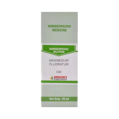 Bakson's Homeopathy Magnesium Fluoratum Dilution CM