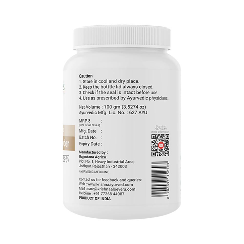 Krishna's Herbal & Ayurveda Gokhru Powder - Image 2