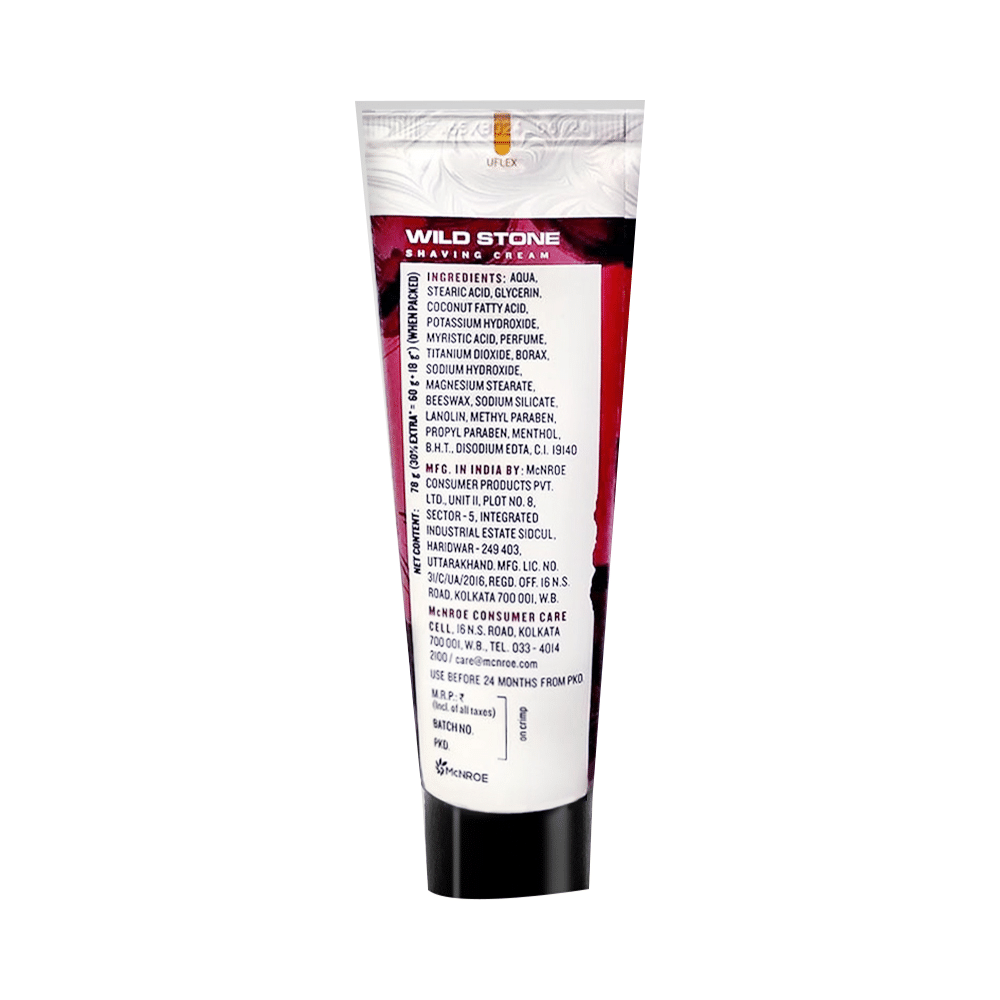 Wild Stone Ultra Sensual Shaving Cream (78gm Each) - Image 2
