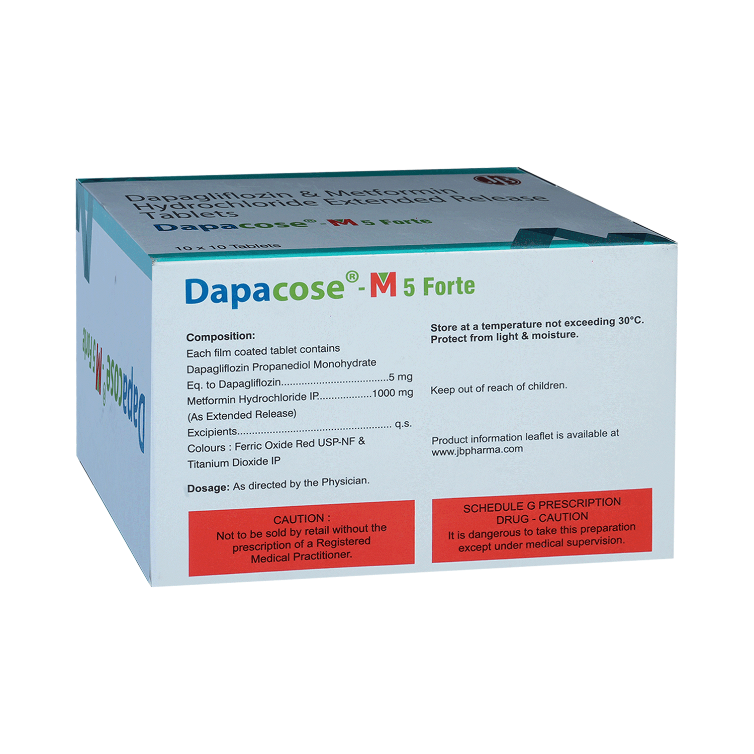 Dapacose-M 5 Forte Tablet ER - Image 3