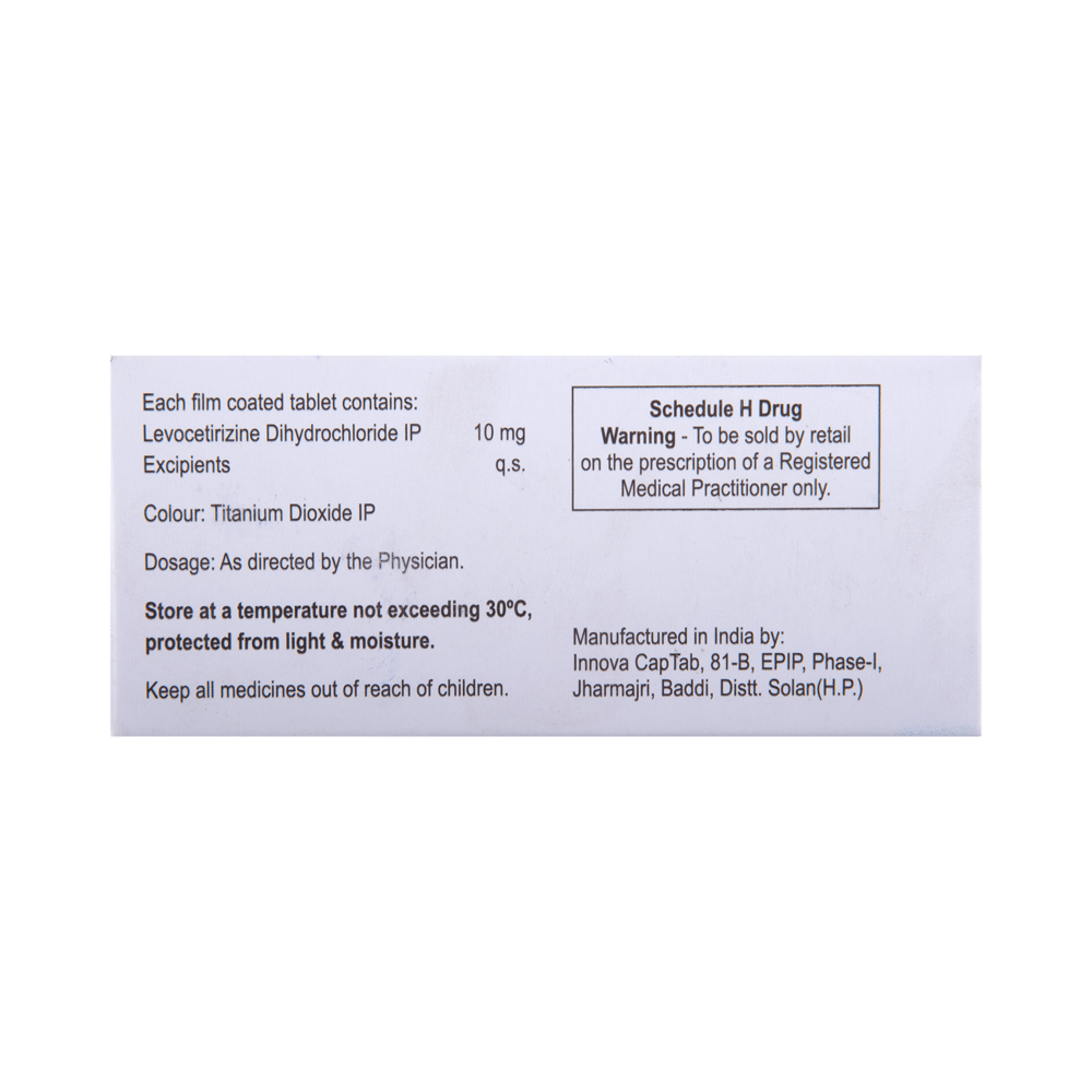 L-Cetron 10 Tablet - Image 3