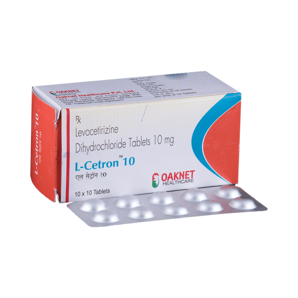 L-Cetron 10 Tablet - Image 1