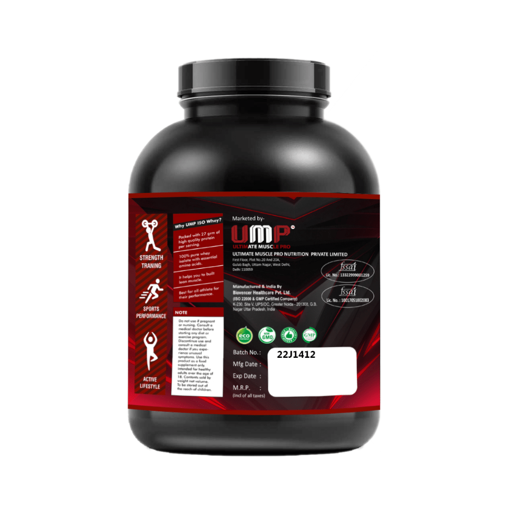 Ultimate Muscle Pro ISO-Whey Protein Powder Mango - Image 2
