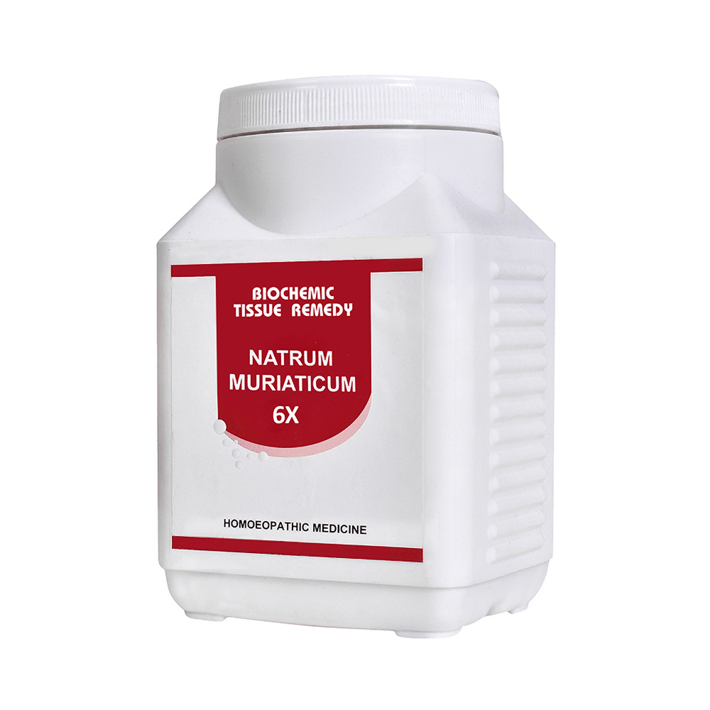 Bakson's Homeopathy Natrum Muriaticum Biochemic Tablet 6X