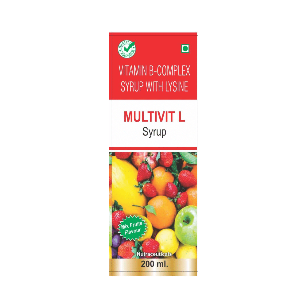 Multivit L Syrup Mix Fruit - Image 1