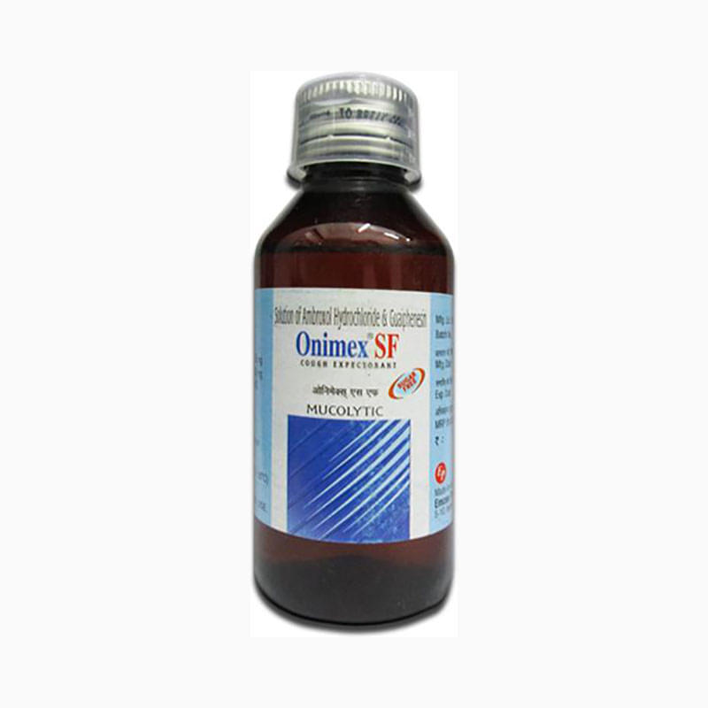 Onimex SF 30mg/200mg Syrup Sugar Free - Image 1