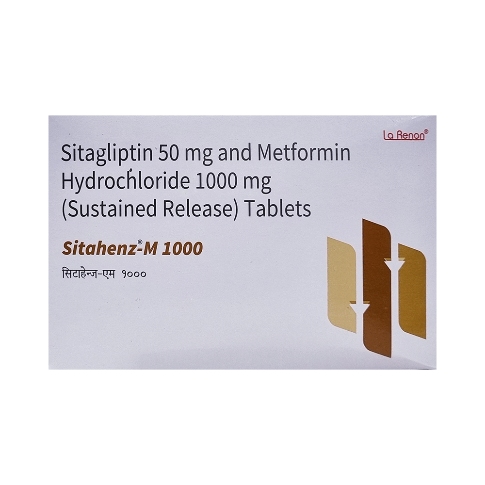 Sitahenz-M 1000 Tablet SR