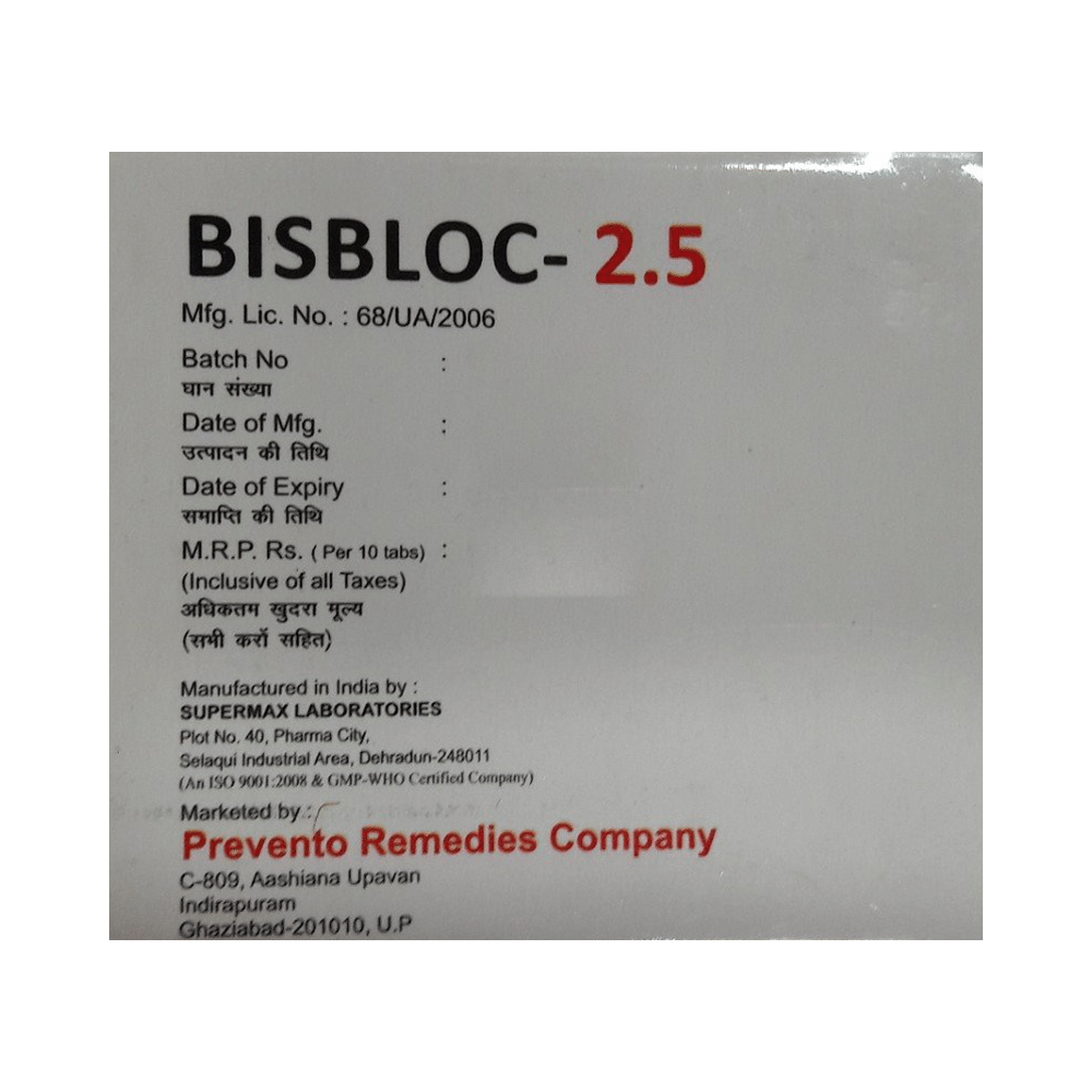 Bisbloc 2.5 Tablet - Image 1