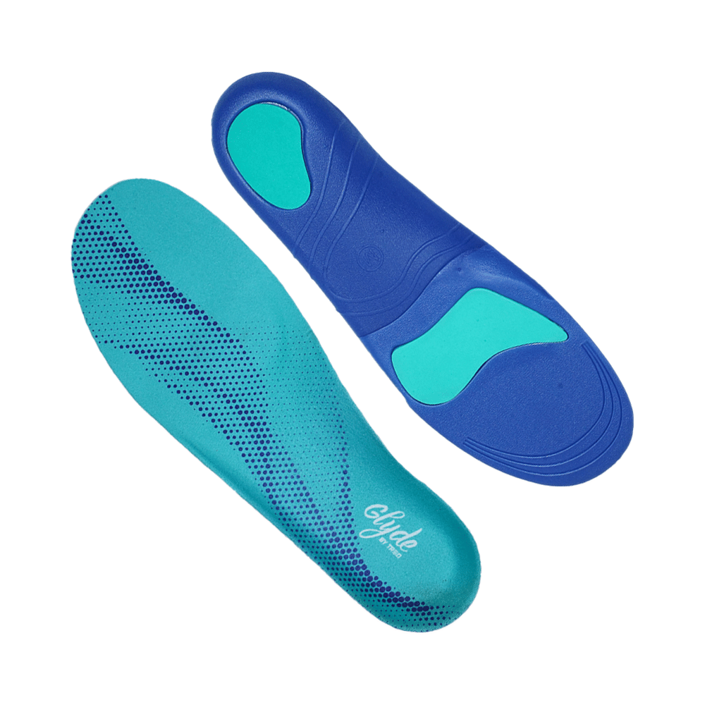 Tred Glyde Orthotic Insoles for Plantar Fasciitis with Medial Arch Support Medium - Image 1