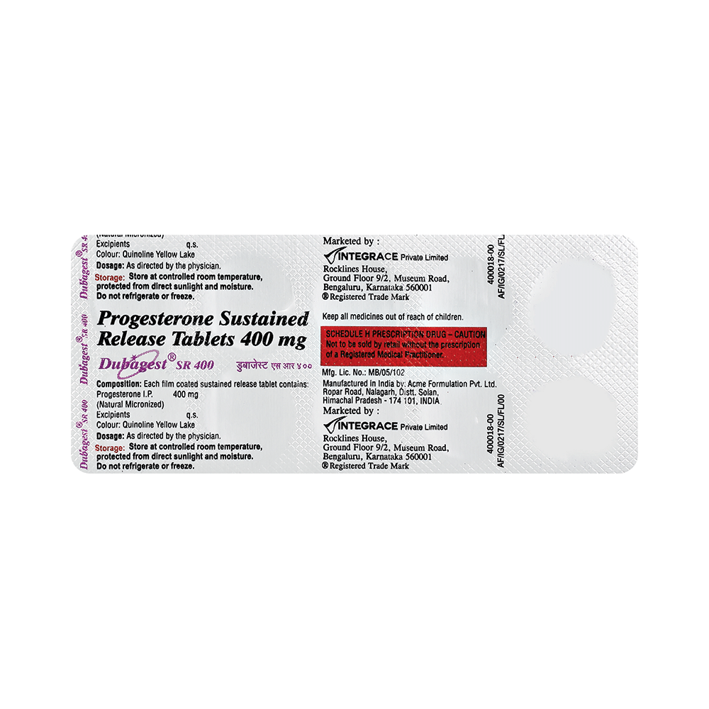 Dubagest SR 400 Tablet - Image 6