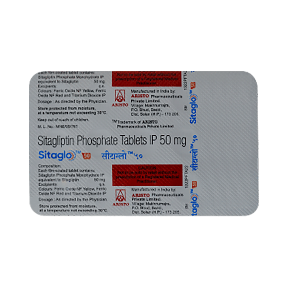 Sitaglo 50 Tablet - Image 3