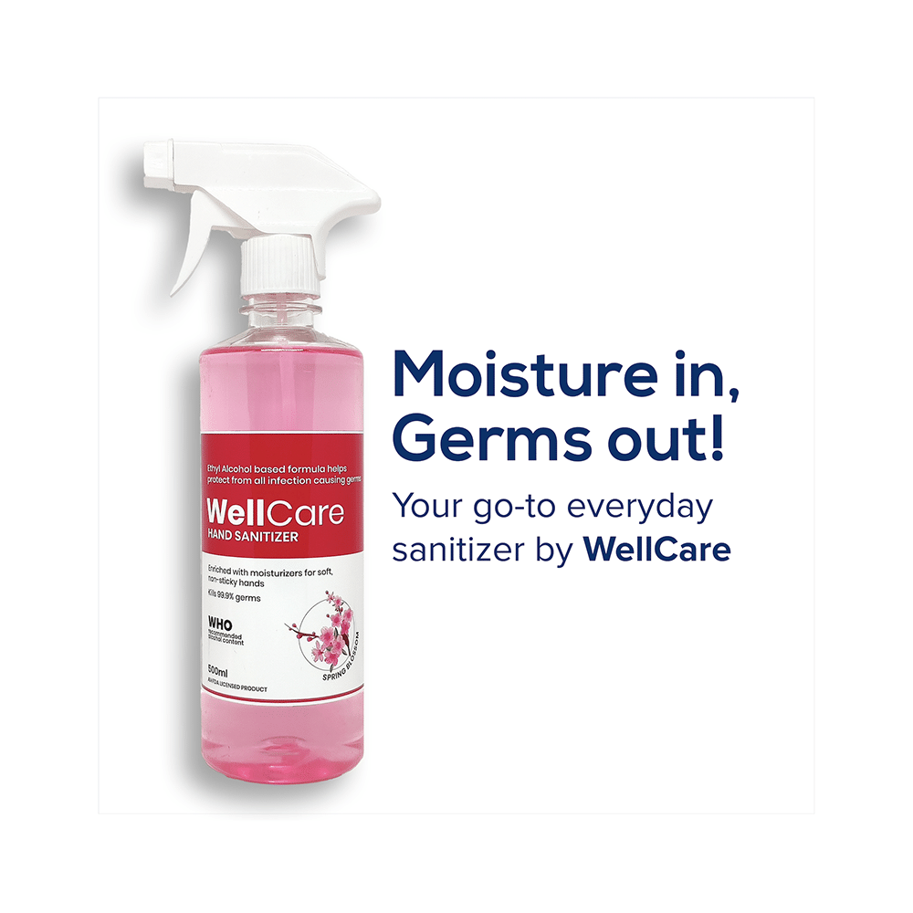 WellCare Hand Sanitizer Spray Spring Blossom - Image 2