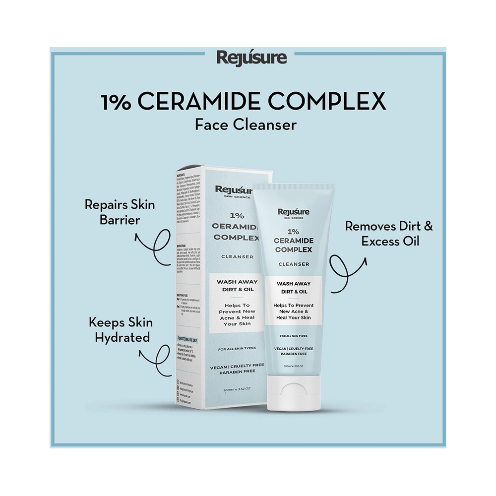 Rejusure 1% Ceramide Complex Cleanser - Image 4