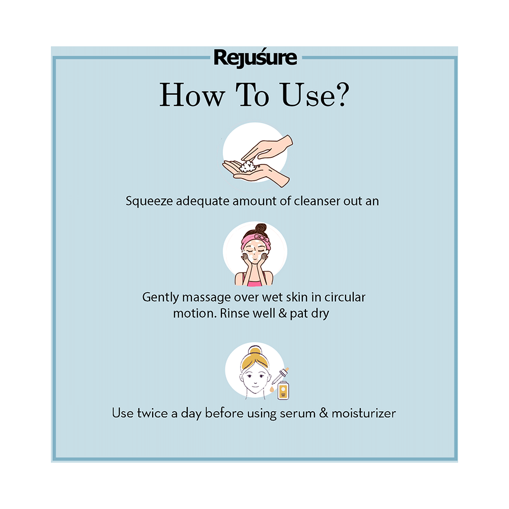 Rejusure 1% Ceramide Complex Cleanser - Image 5