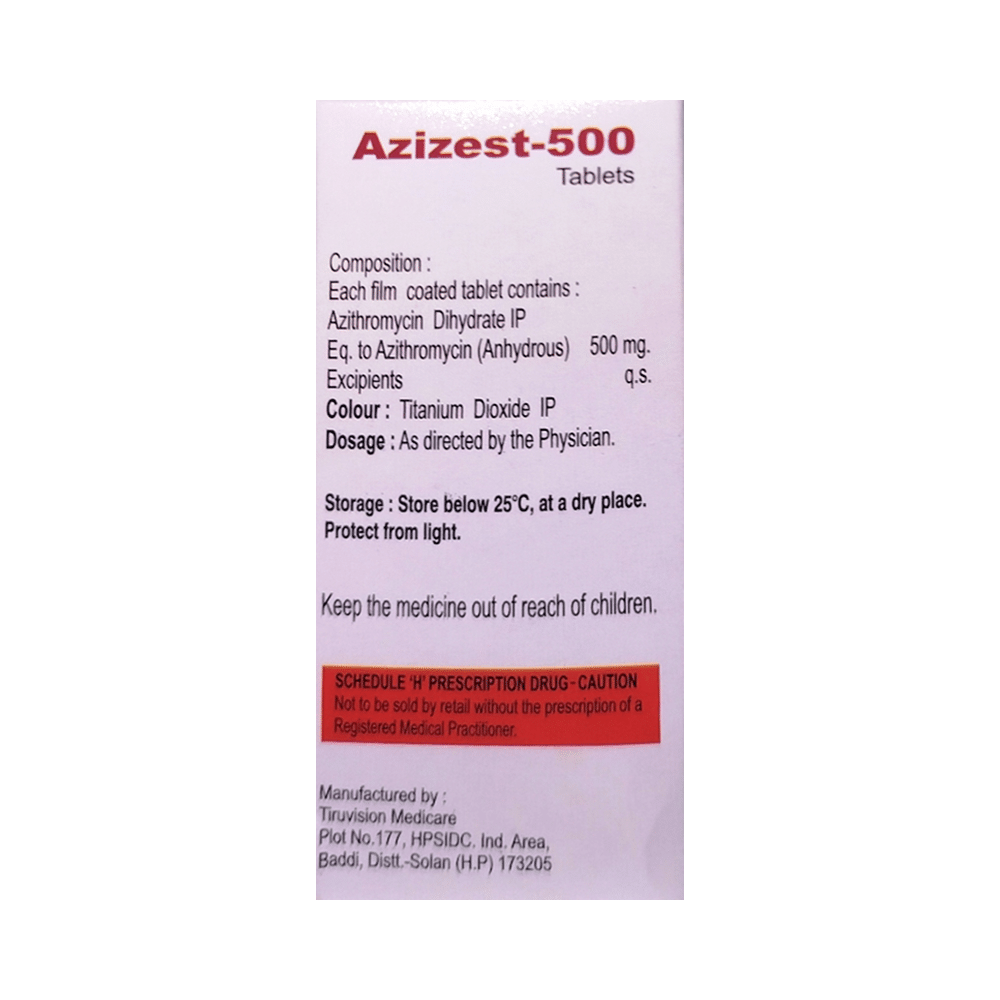 Azizest 500 Tablet - Image 2