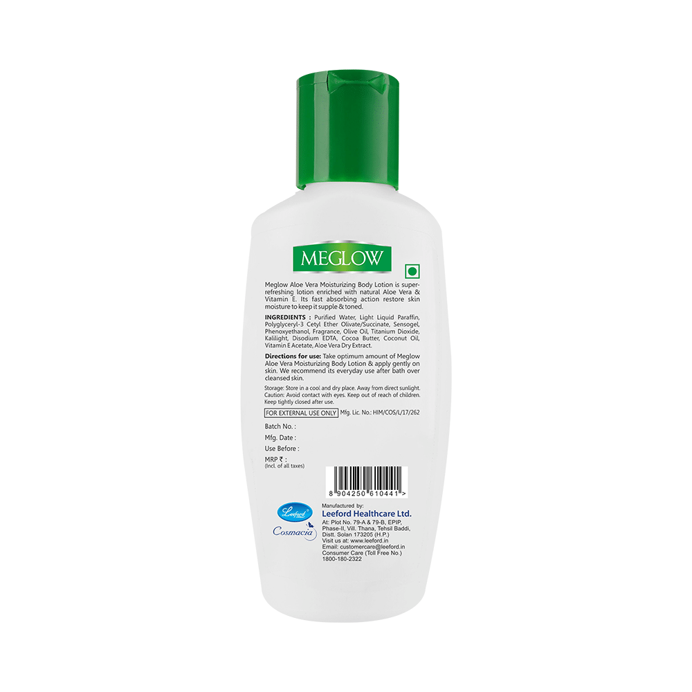Meglow Moisturising Body Lotion Aloe vera - Image 2