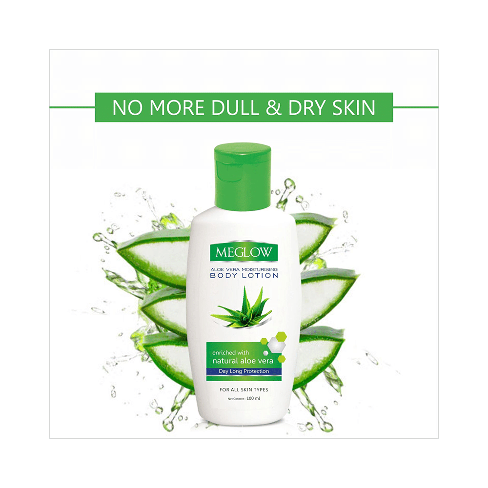 Meglow Moisturising Body Lotion Aloe vera - Image 3