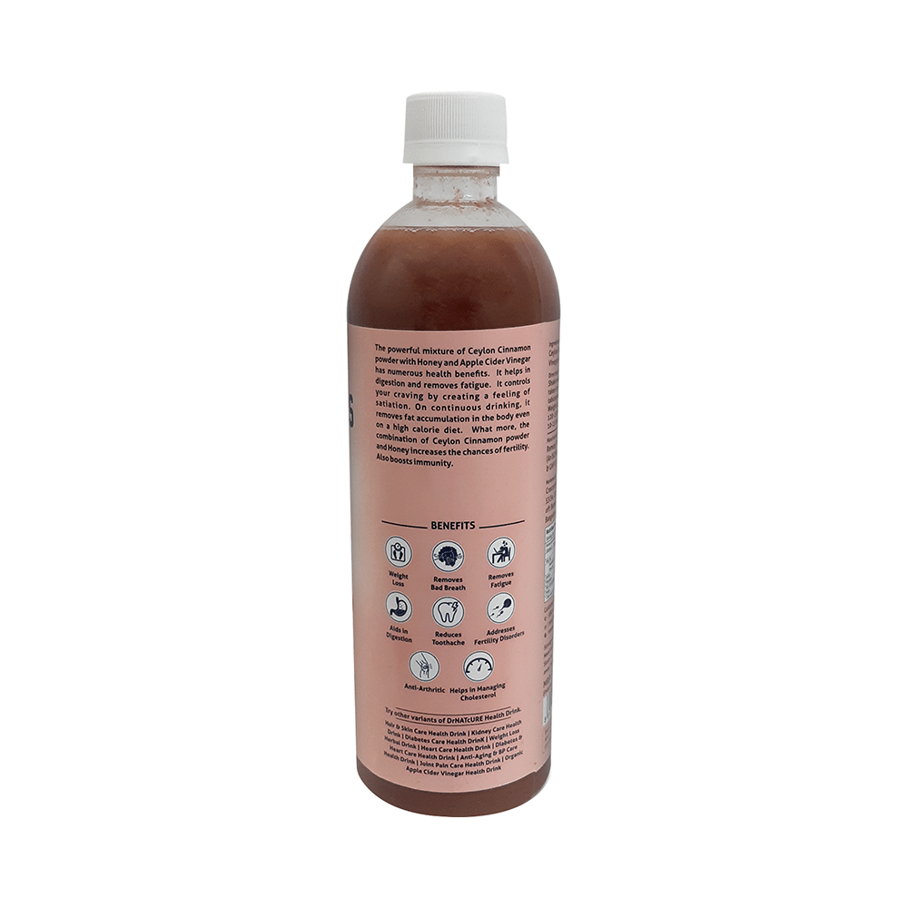 DrNATcURE Apple Cider Vinegar with Cinnamon & Honey with Apple Cider Vinegar Shampoo 200ml Free - Image 3
